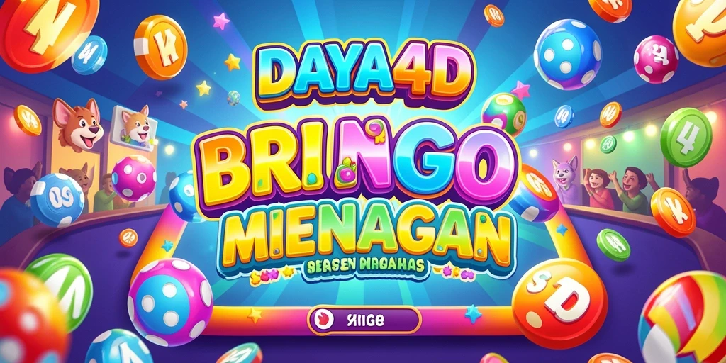 Tampilan menarik gameplay Bingo di DAYA4D.
