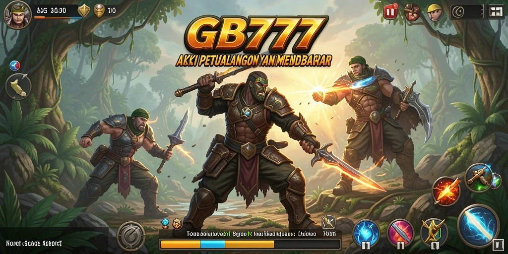Screenshot gameplay GB777 menampilkan aksi mendebarkan yang menarik.