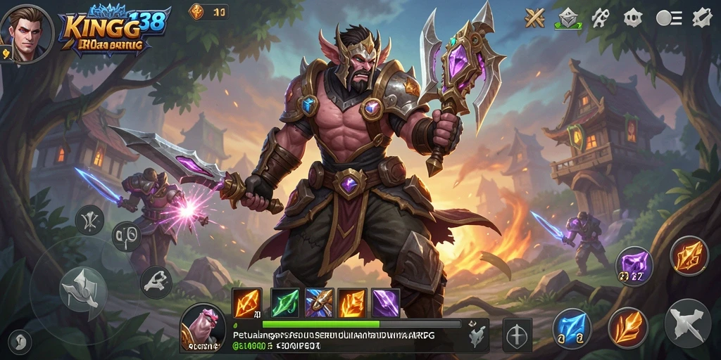 Tampilan gameplay KING138 yang mendebarkan dan penuh aksi.