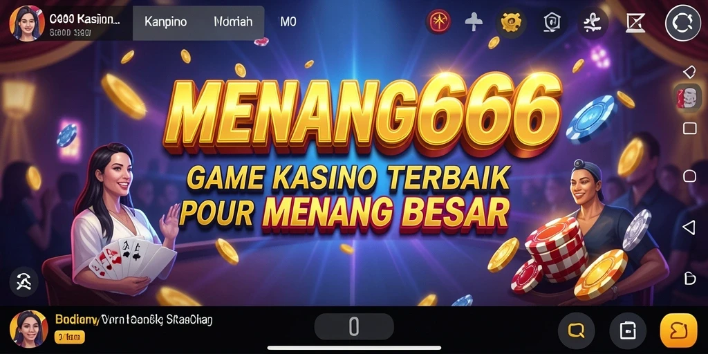 Screenshot MENANG666 menampilkan gameplay seru Kasino