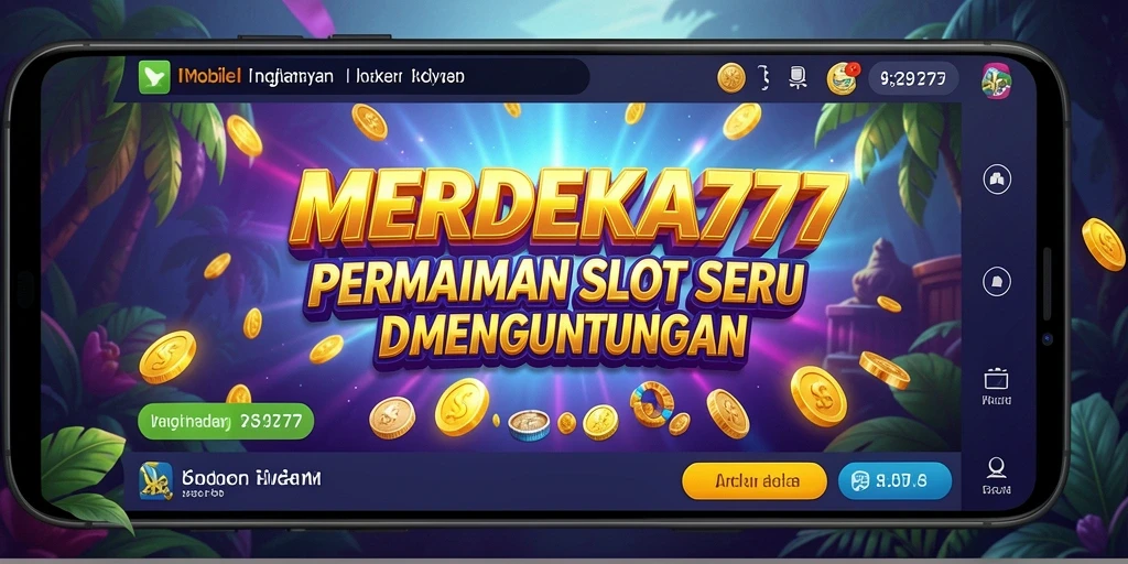 Tangkapan layar gameplay Slot MERDEKA777 yang mendebarkan.