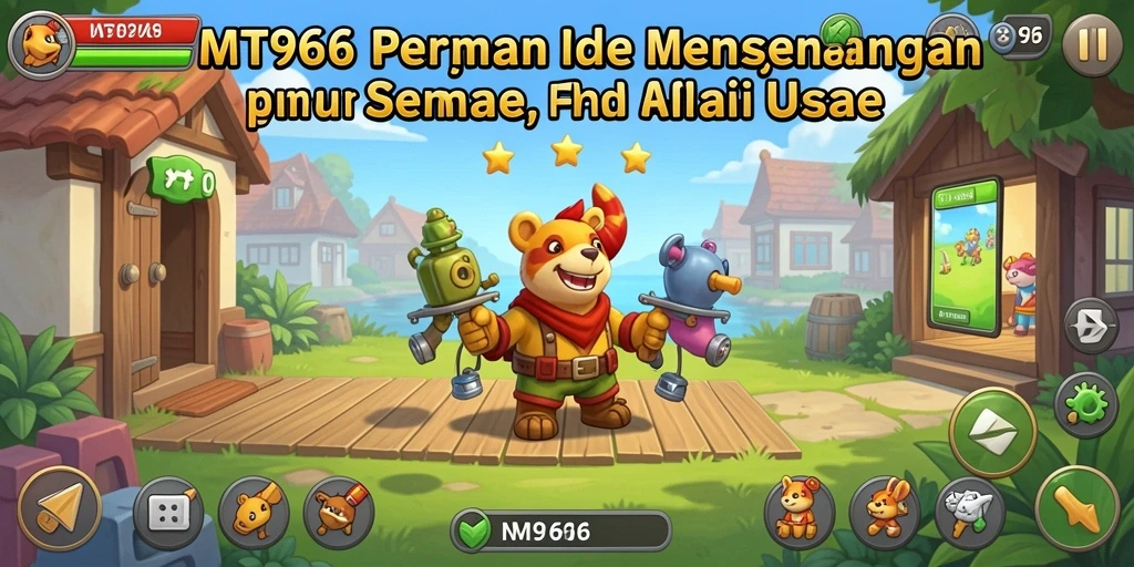 Screenshot utama MT966 menampilkan gameplay Idle yang menarik dan interaktif.