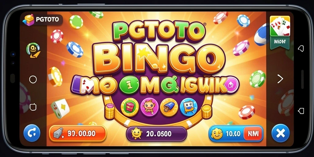Tampilan gameplay menarik PGTOTO yang penuh warna.
