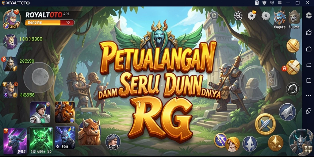 Gameplay menakjubkan dalam permainan RPG ROYALTOTO.
