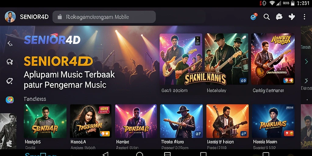 Tampilan gameplay interaktif SENIOR4D yang penuh warna dan menarik.