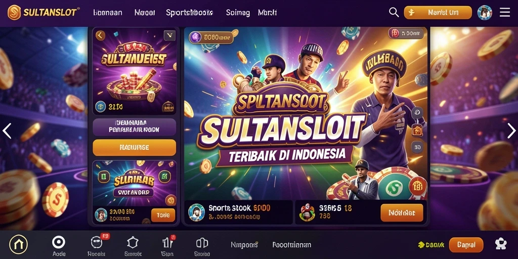 Tampilan gameplay SULTANSLOT yang menarik dan interaktif.